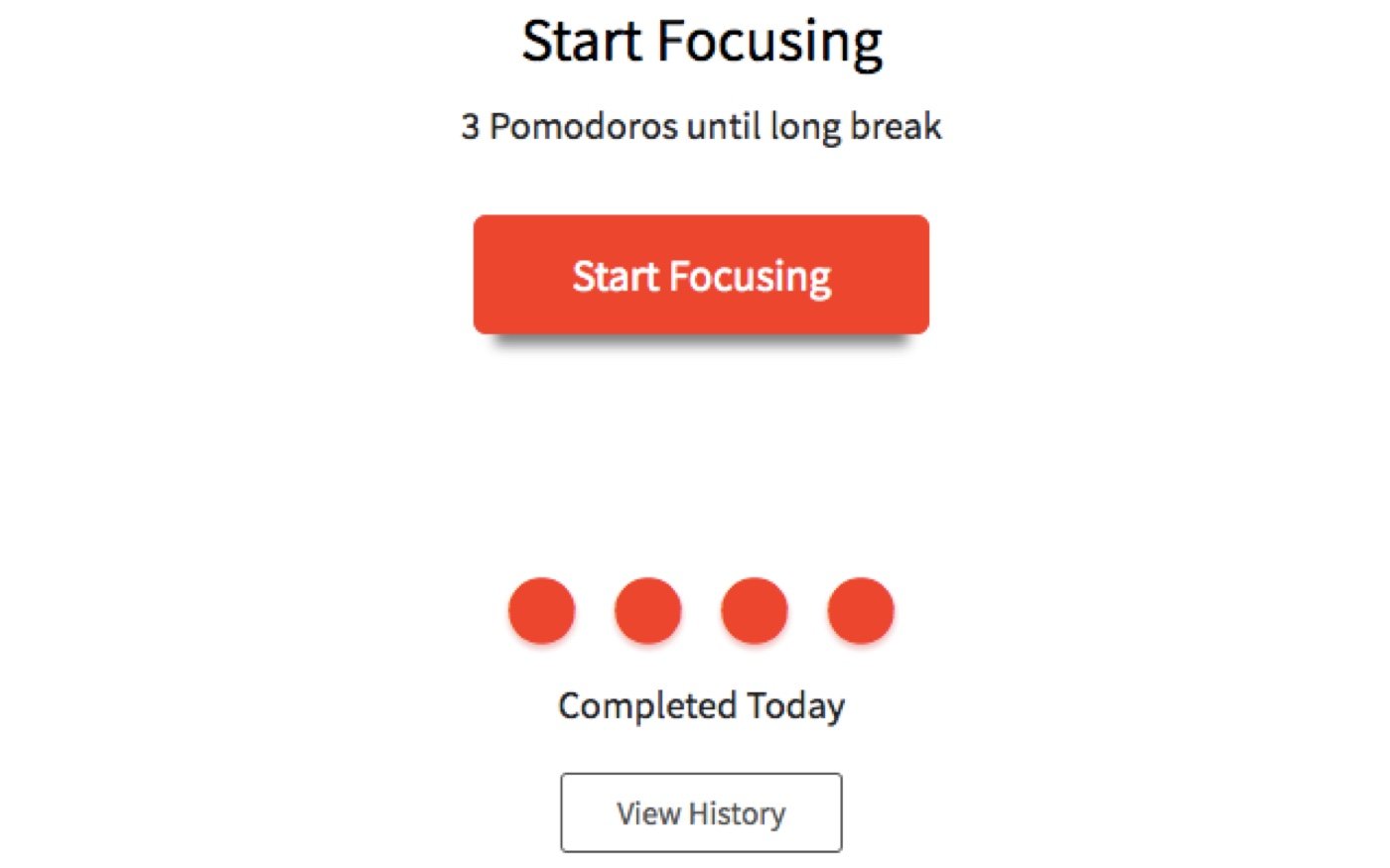 Screenshot of the Marinara Pomodoro Assistant Chrome extension