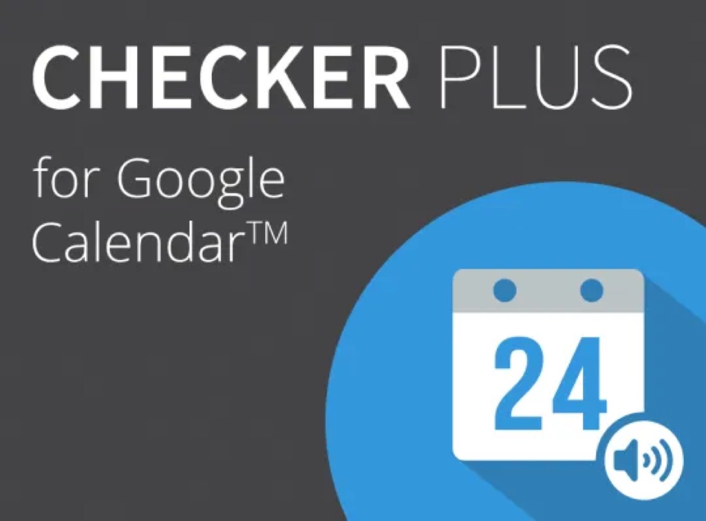 Screenshot of the Checker Plus for Google Calendar Chrome extension